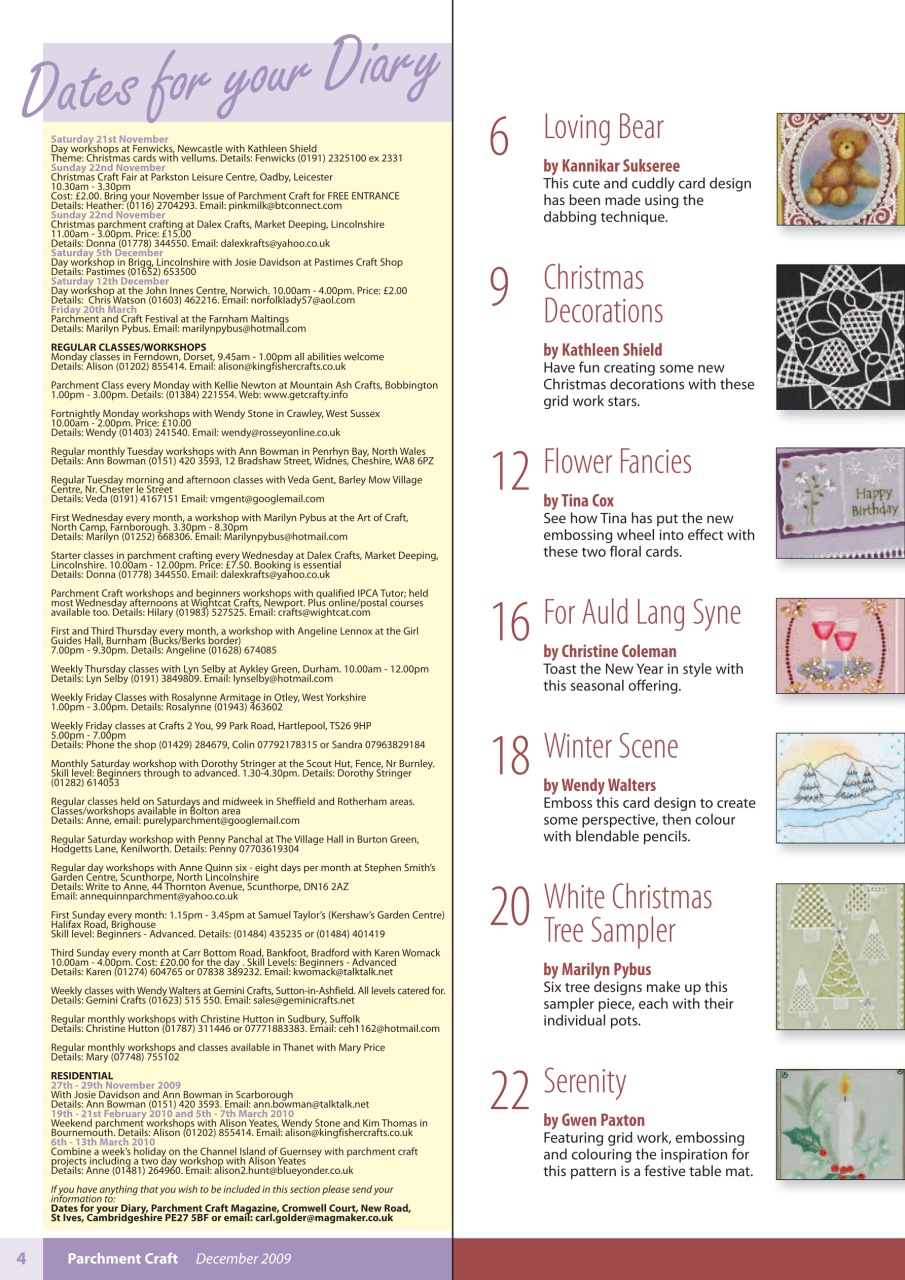 Parchment Craft Preview Pages