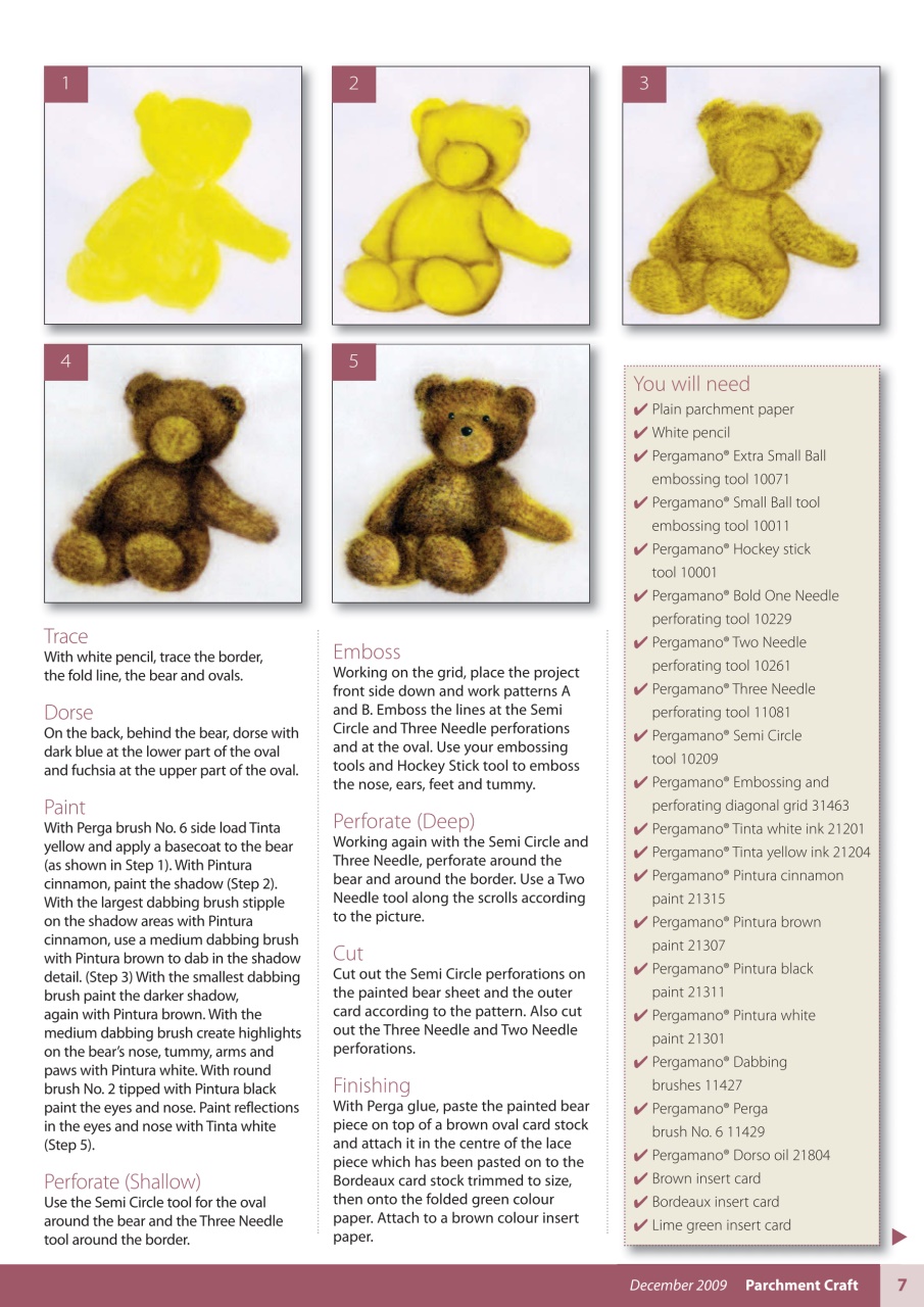 Parchment Craft Preview Pages