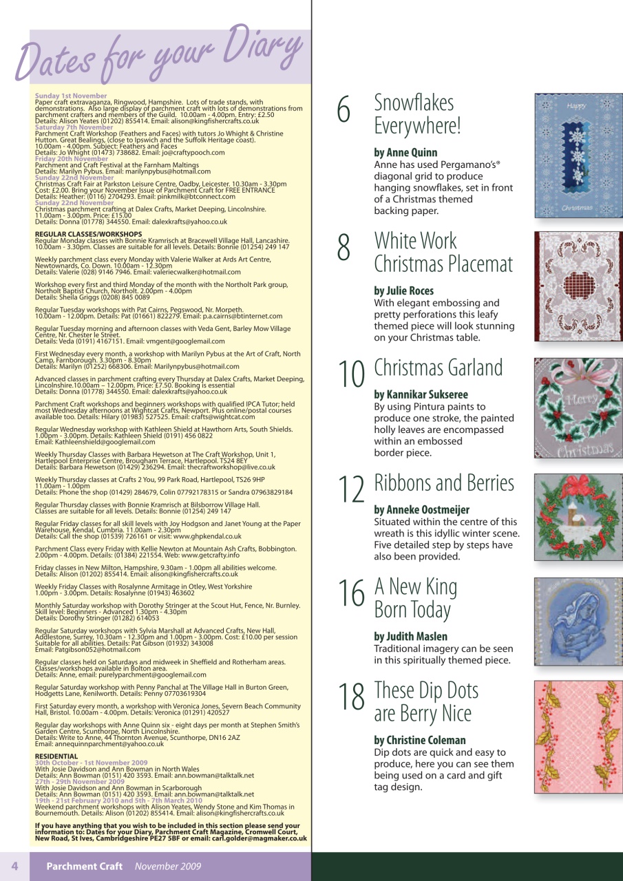 Parchment Craft Preview Pages