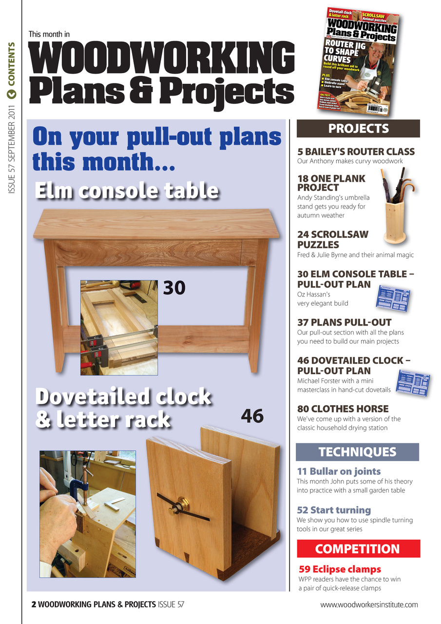 Woodworking Crafts Magazine Preview Pages