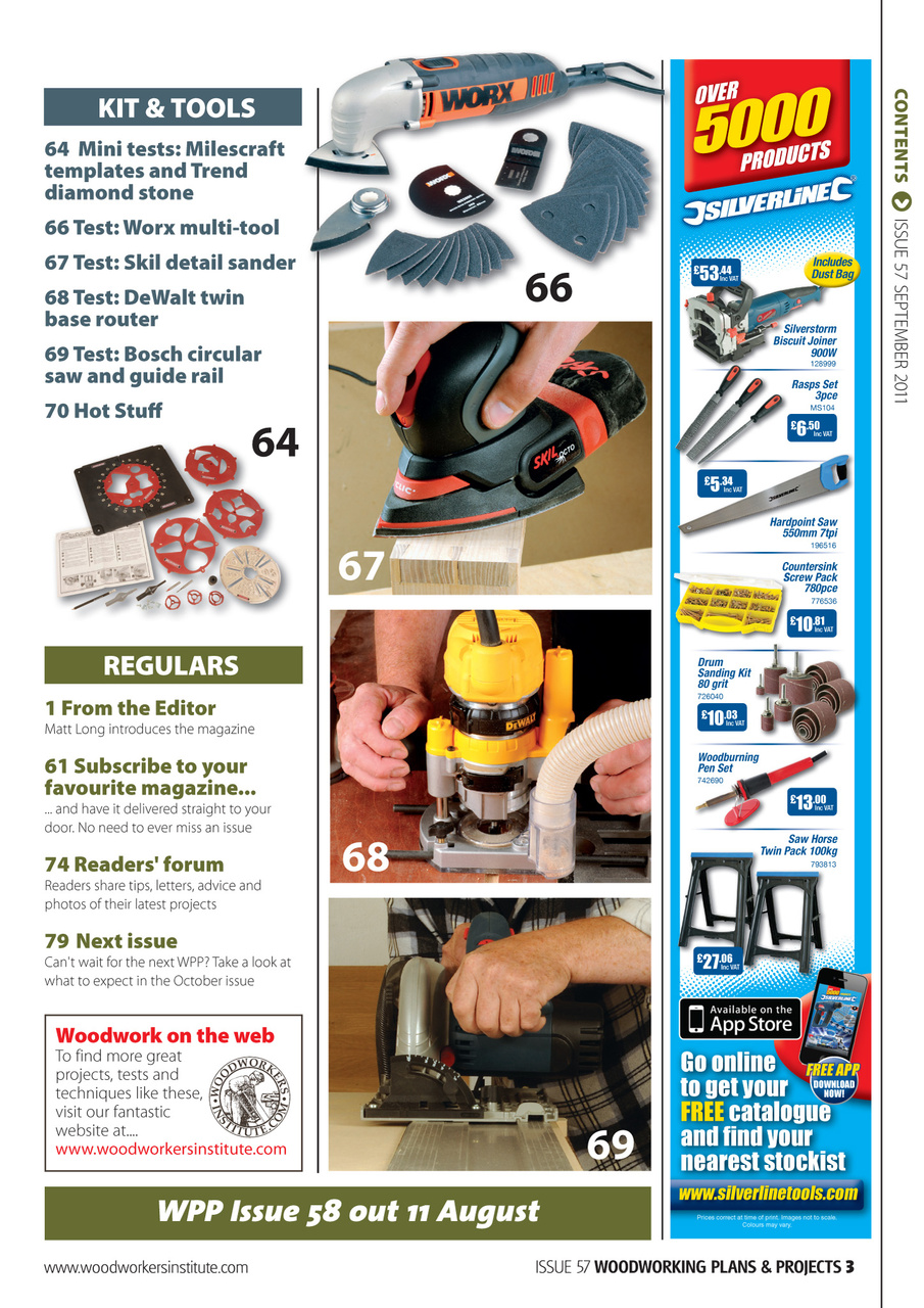 Woodworking Crafts Magazine Preview Pages