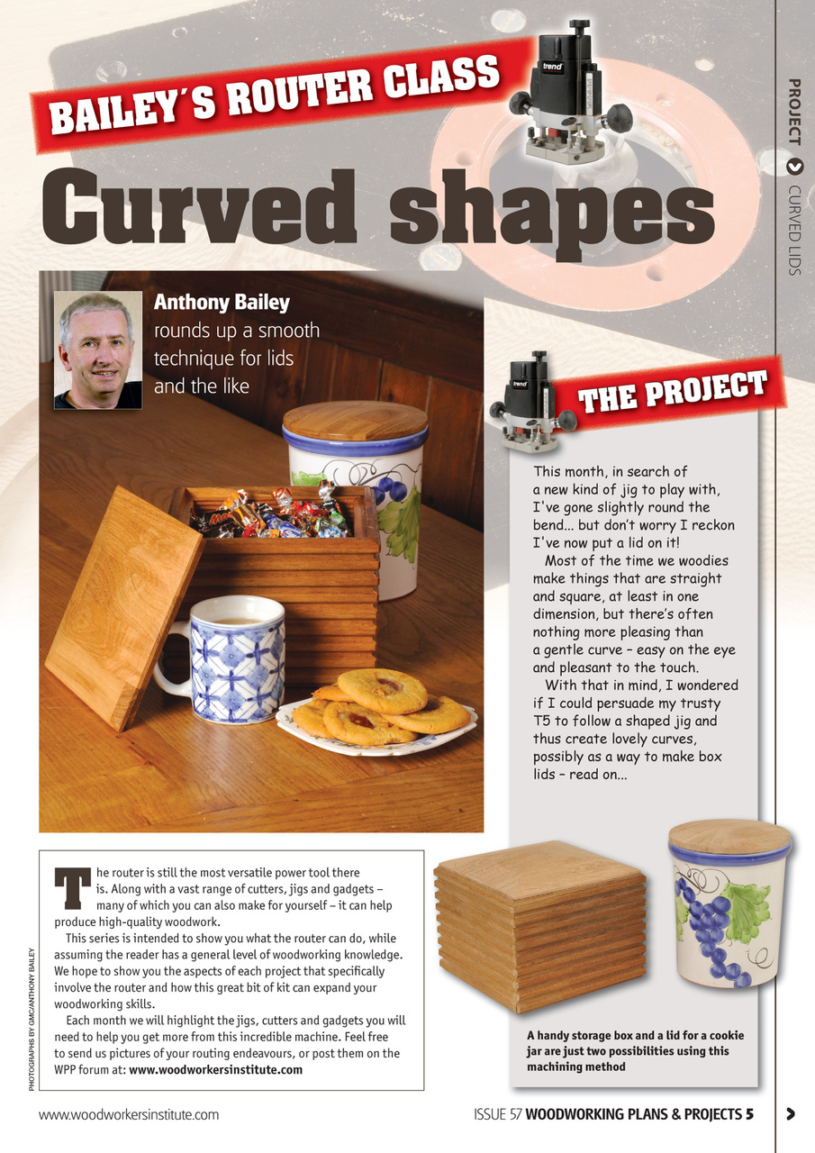 Woodworking Crafts Magazine Preview Pages