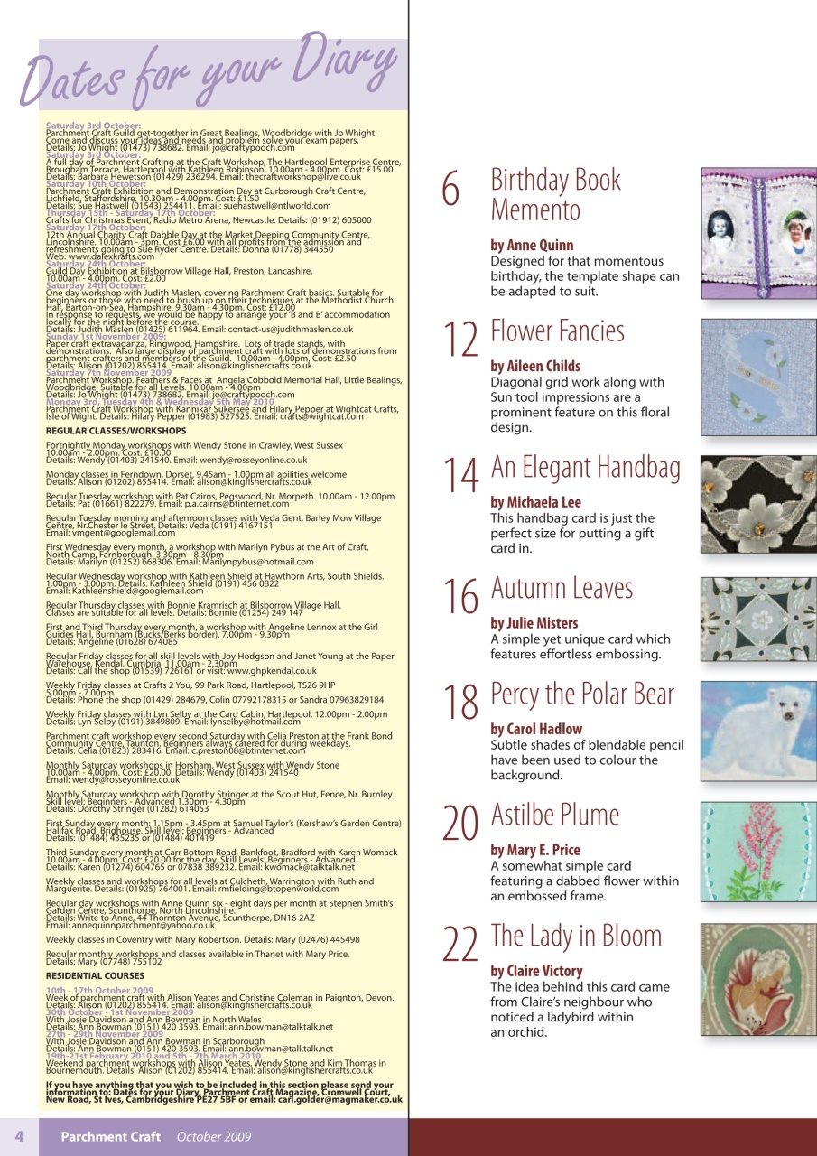 Parchment Craft Preview Pages