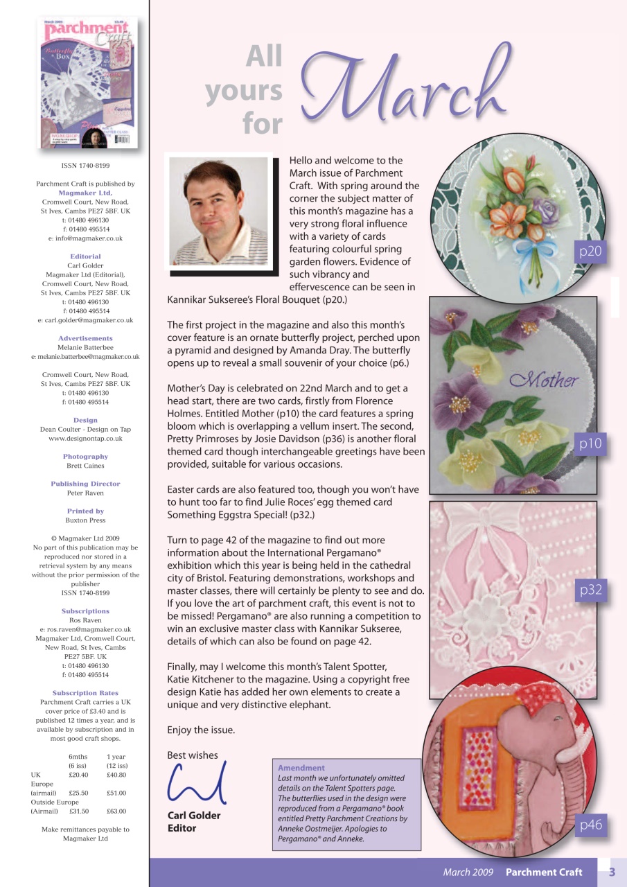 Parchment Craft Preview Pages