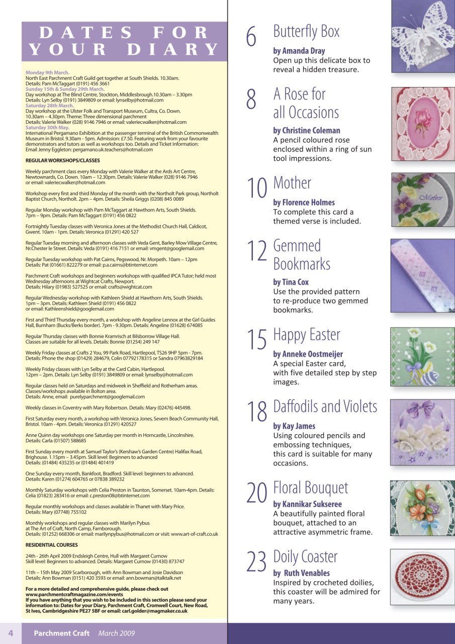 Parchment Craft Preview Pages