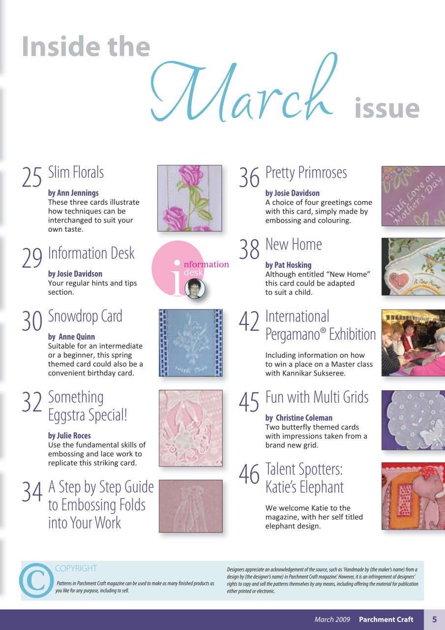 Parchment Craft Preview Pages