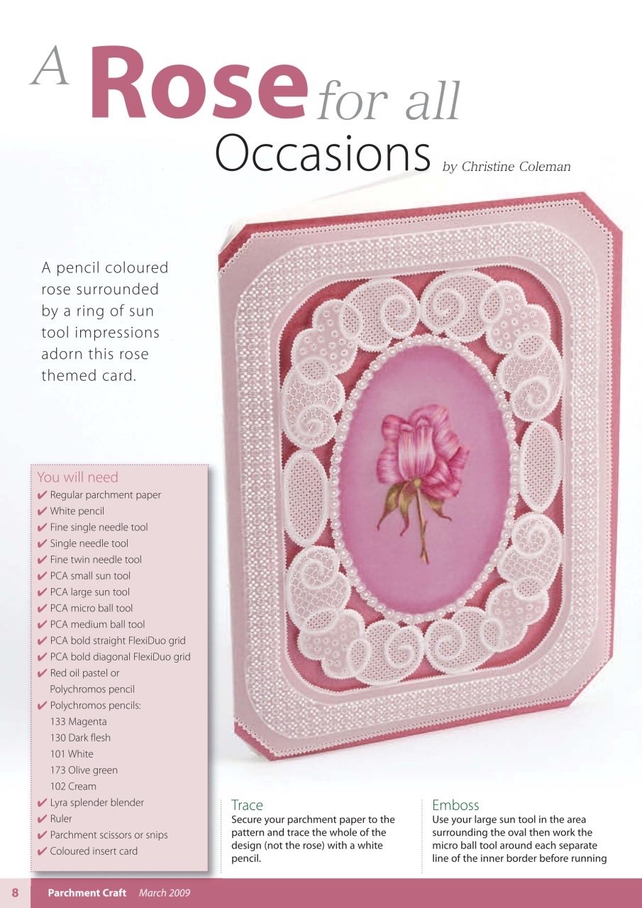 Parchment Craft Preview Pages