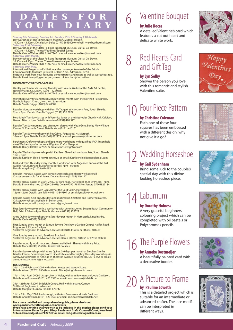 Parchment Craft Preview Pages