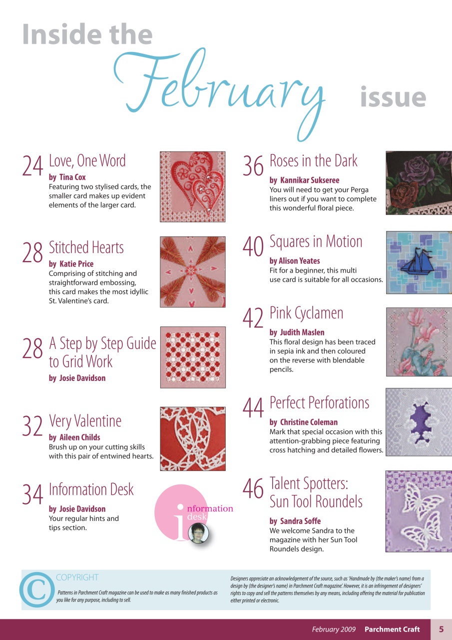 Parchment Craft Preview Pages