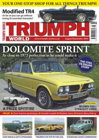 Triumph World issue No.149 Dolomite Sprint