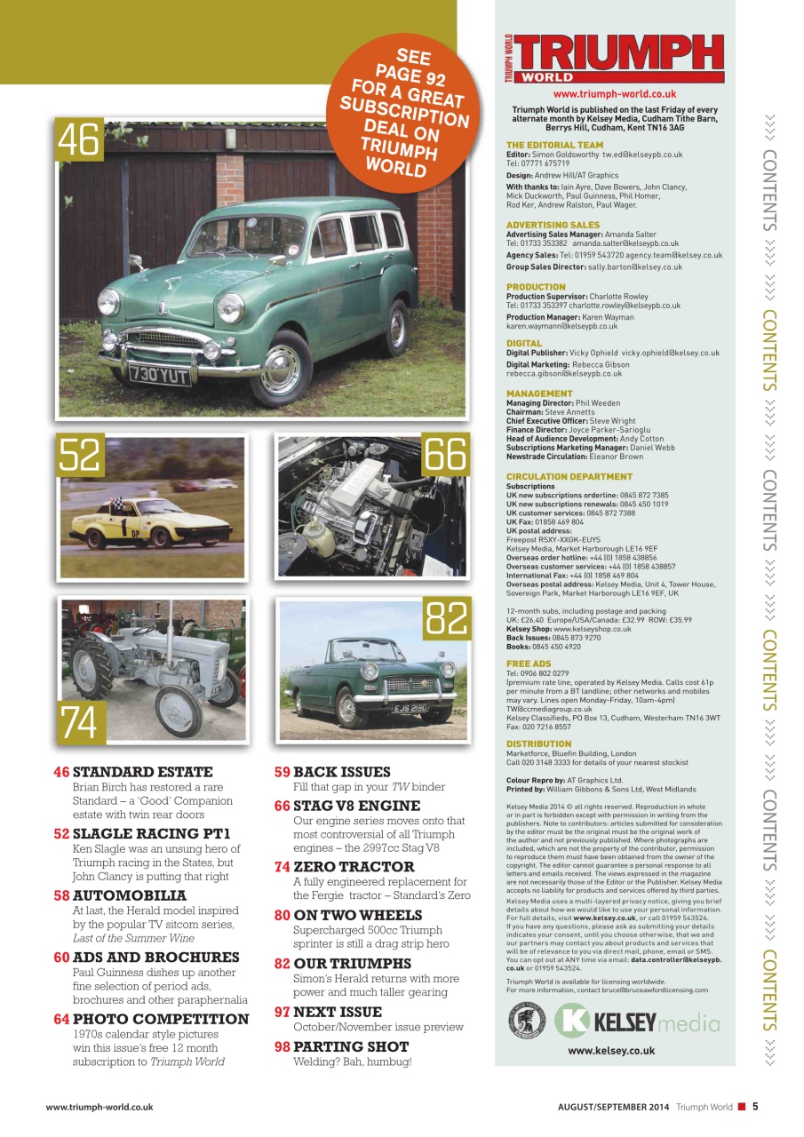 Triumph World Preview Pages