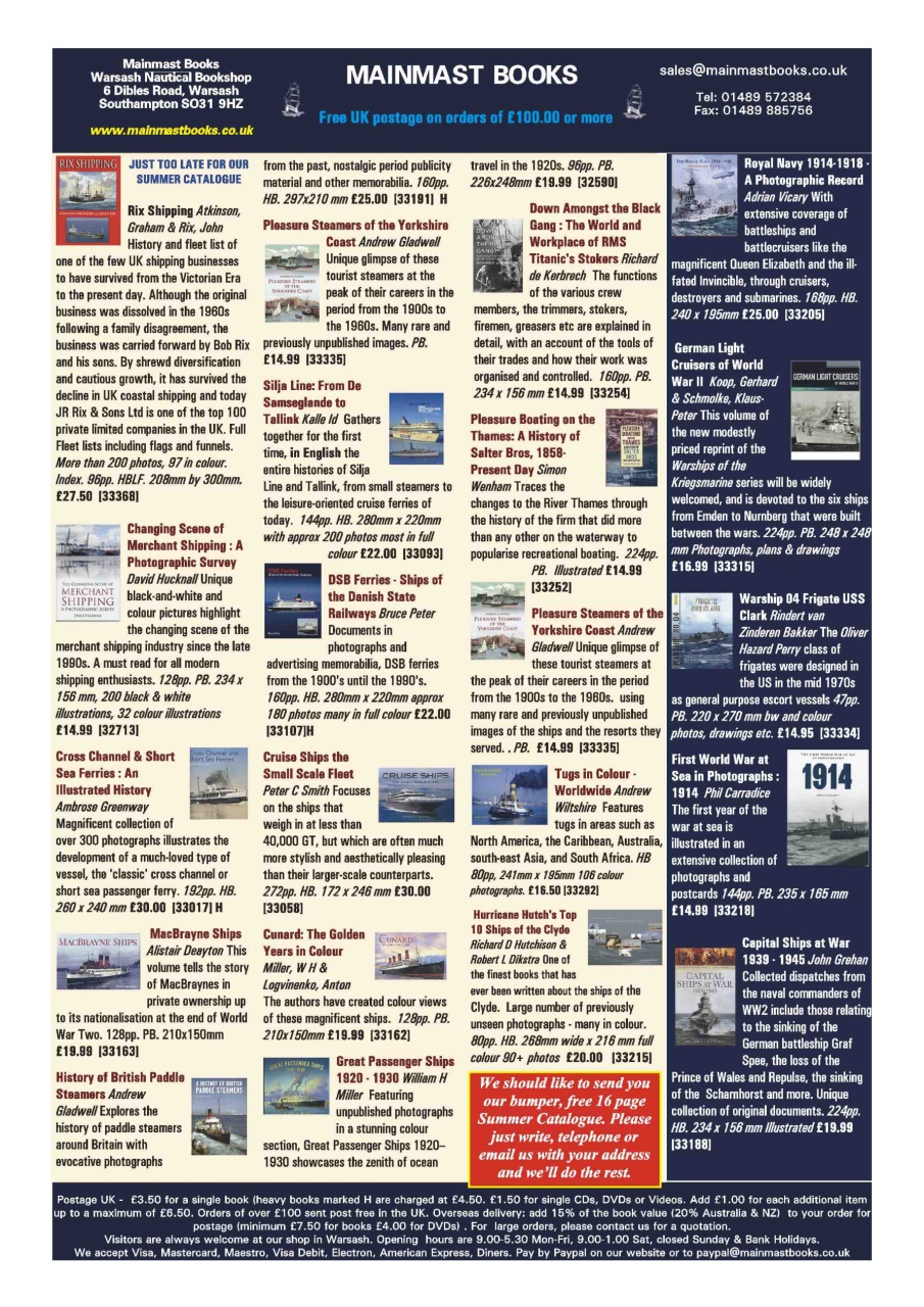 Ships Monthly Preview Pages