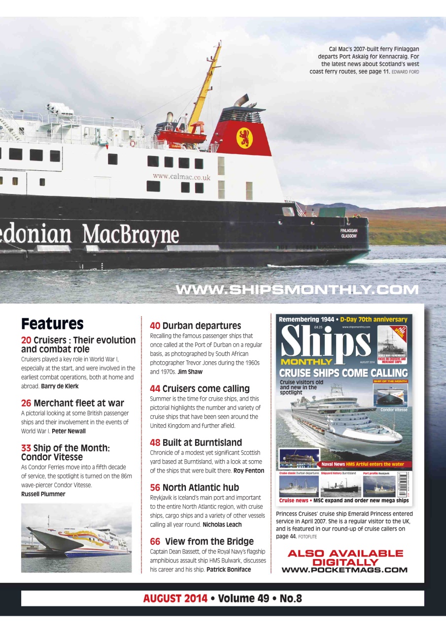 Ships Monthly Preview Pages