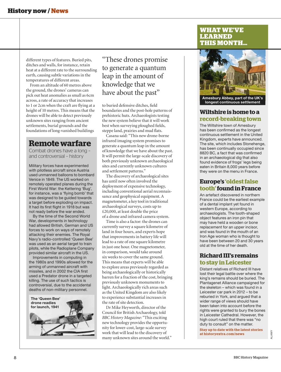History Extra Magazine Preview Pages