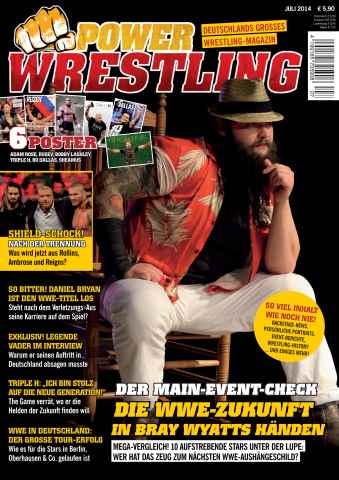 Power-Wrestling issue Juli 2014