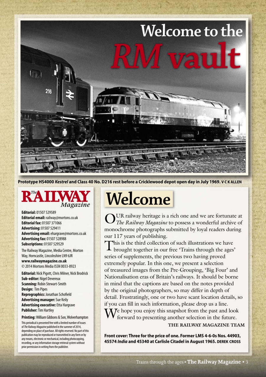 Railway Magazine Preview Pages
