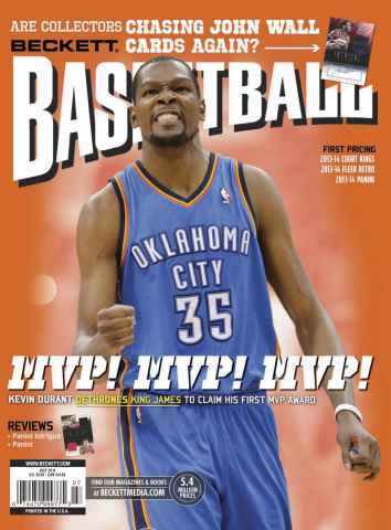 Beckett Basketball Magazine issue July 2014