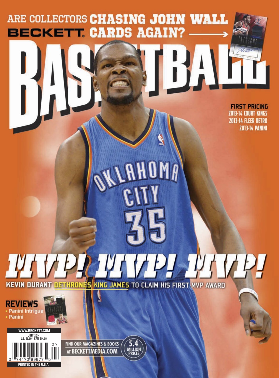 Beckett Basketball Magazine Preview Pages