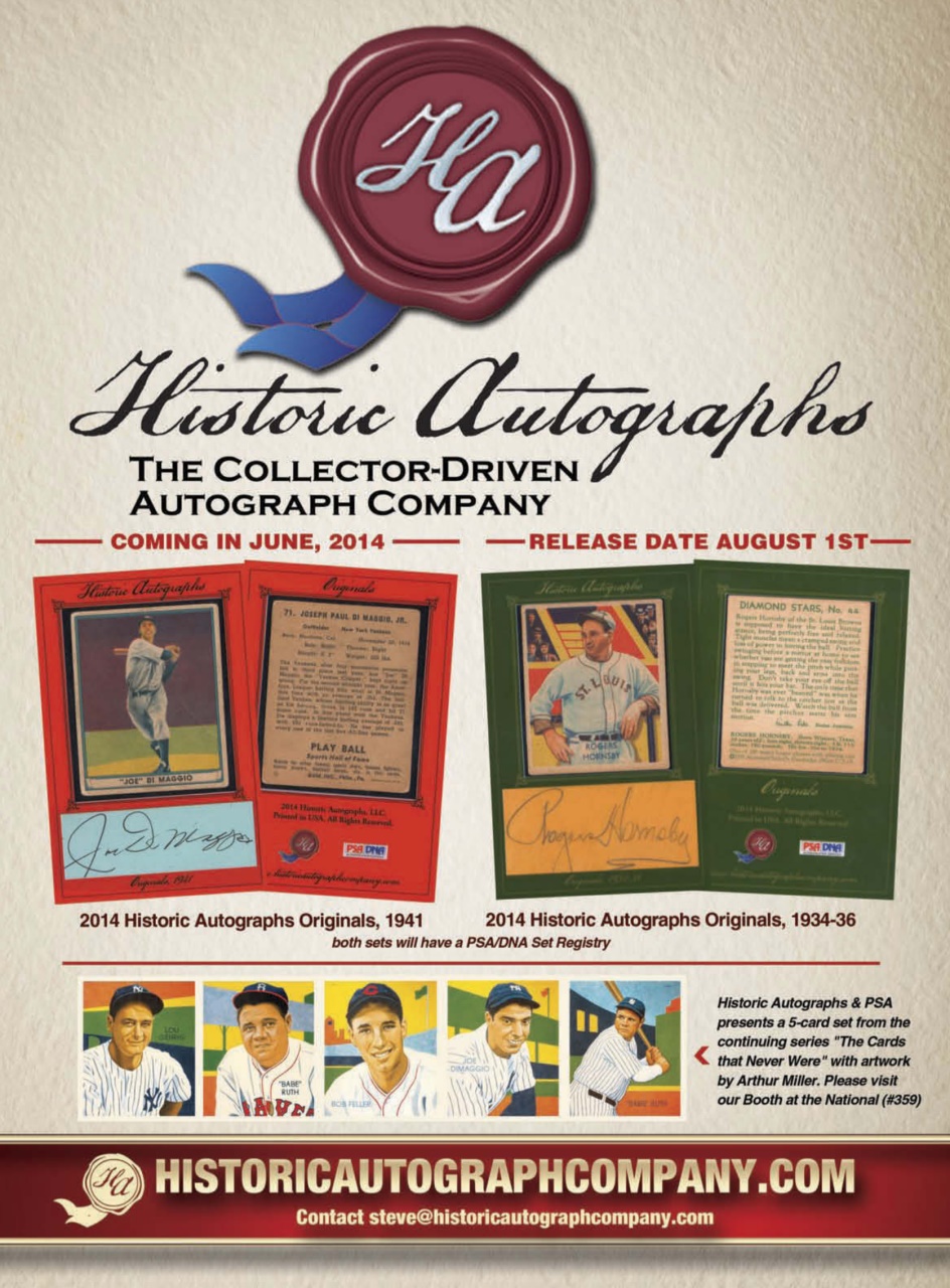 Sports Card Monthly Magazine Preview Pages