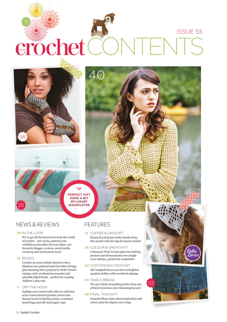 Inside Crochet Preview Pages