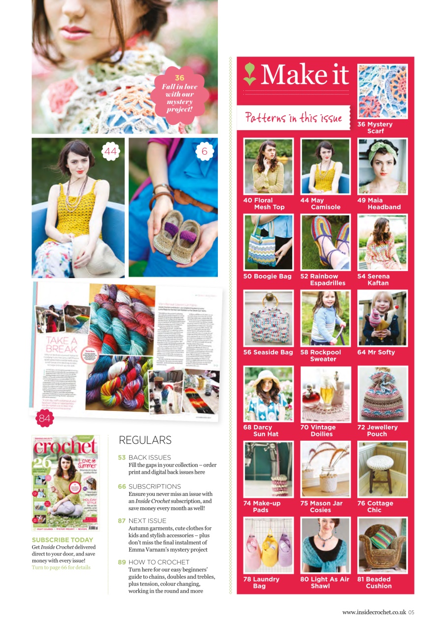 Inside Crochet Preview Pages