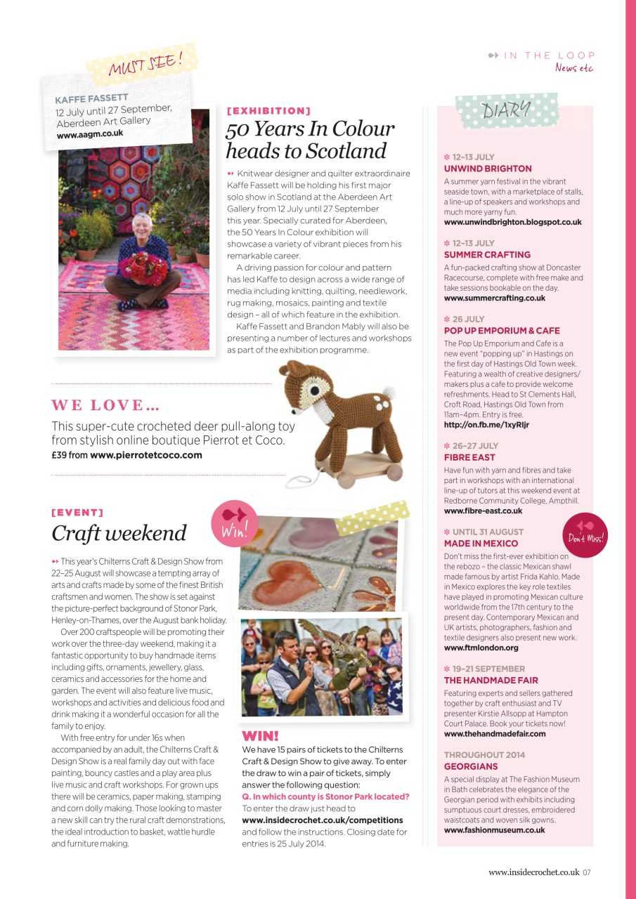 Inside Crochet Preview Pages