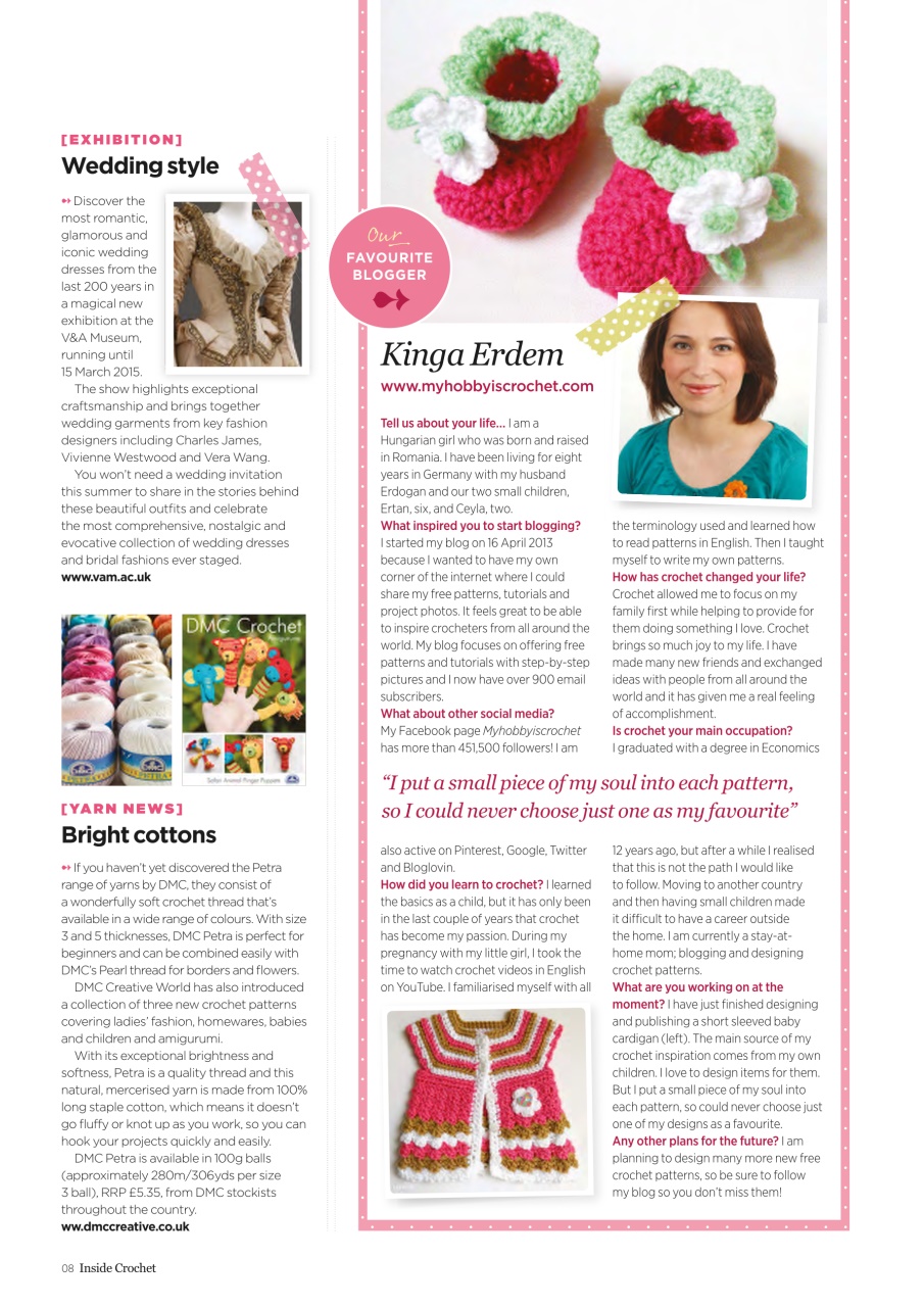 Inside Crochet Preview Pages