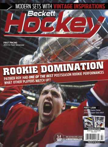 Beckett Hockey Magazine issue July 2014