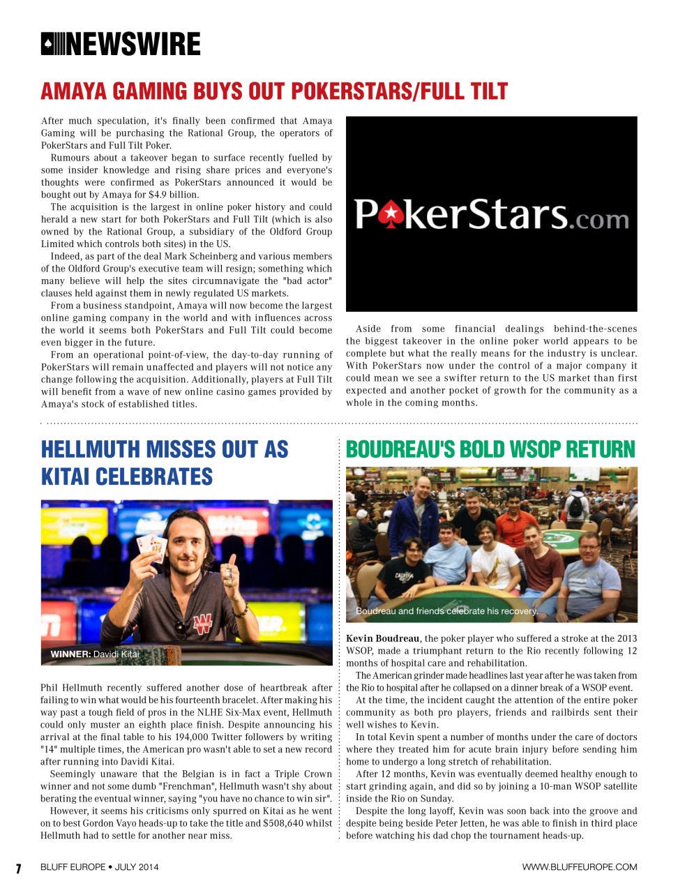 Bluff Europe Preview Pages