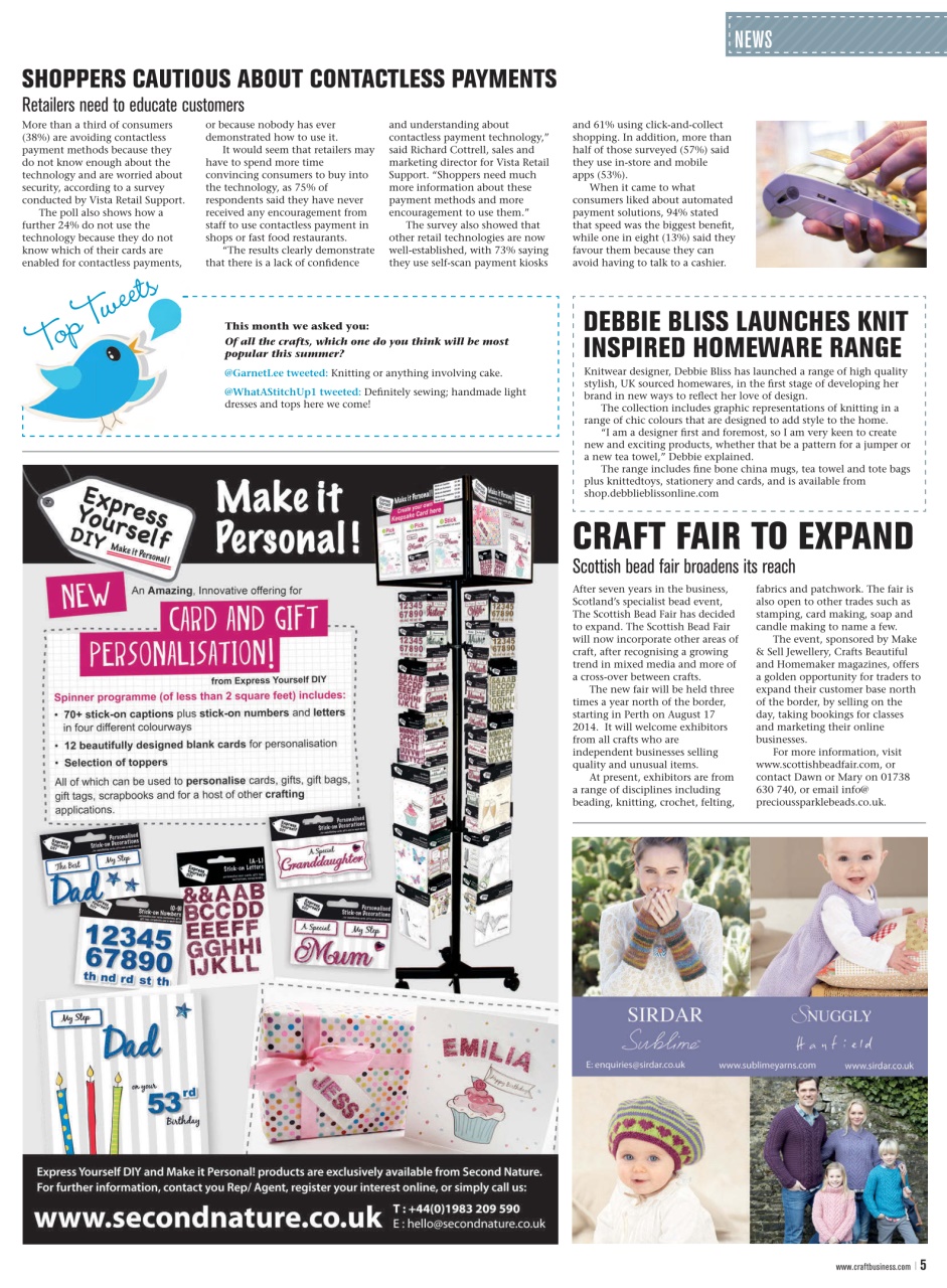 Craft Business Preview Pages