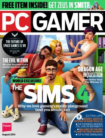 PC Gamer (US Edition) issue August 2014