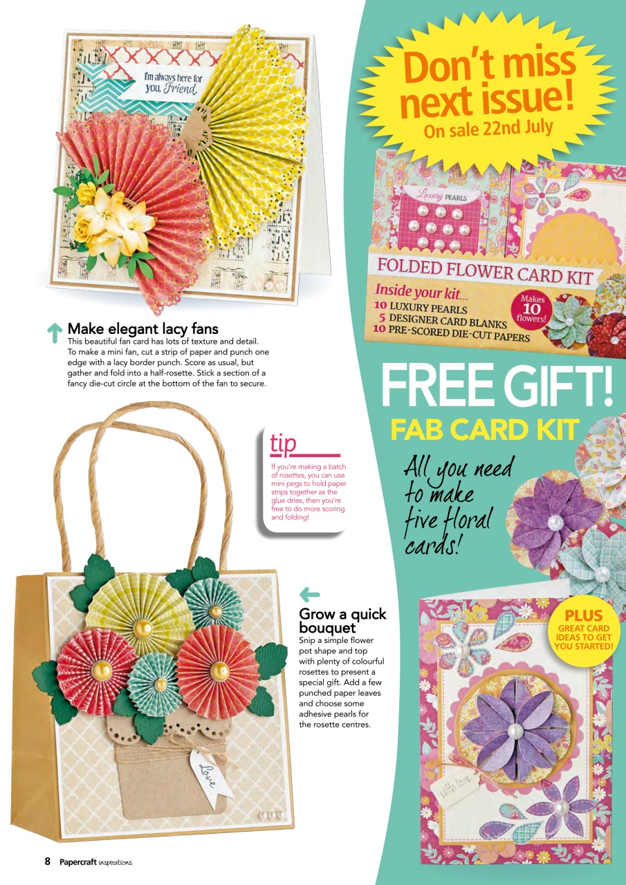 Papercraft Inspirations Preview Pages
