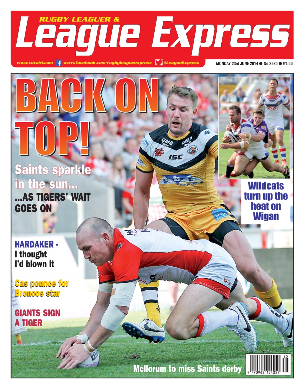 League Express Preview Pages