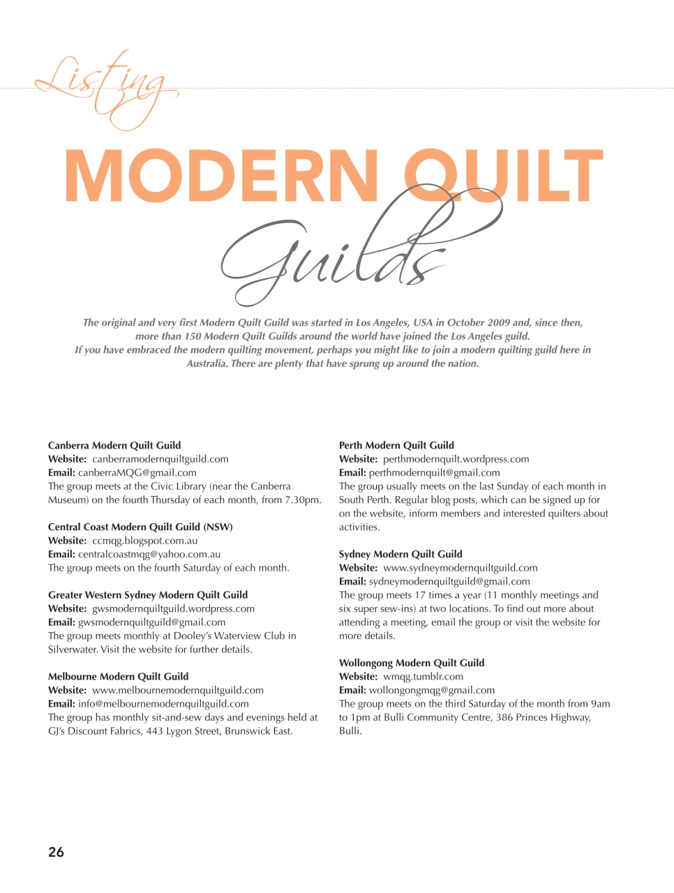 Quilters Companion Preview Pages