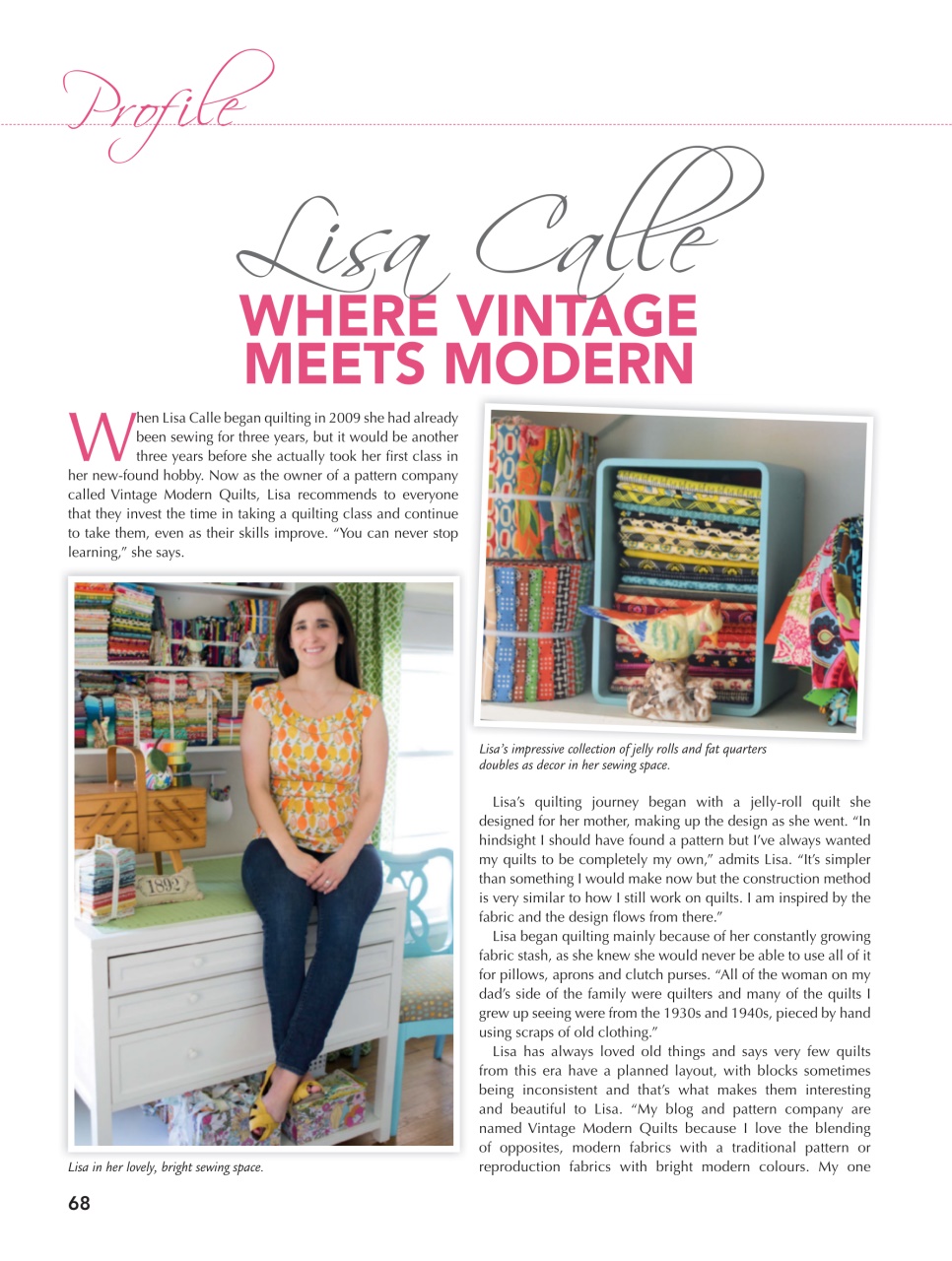 Quilters Companion Preview Pages