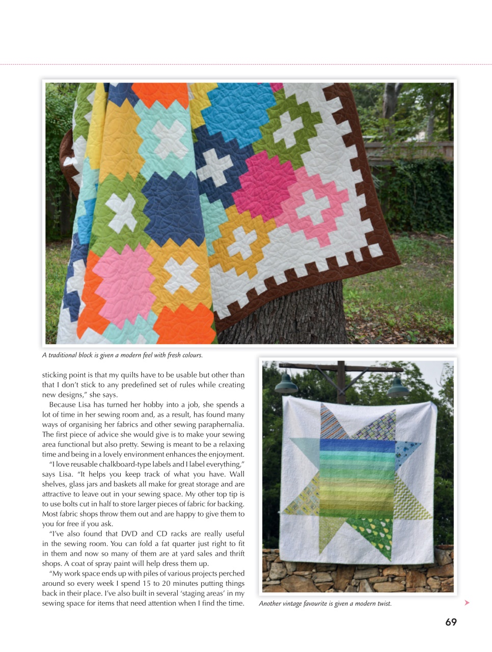 Quilters Companion Preview Pages