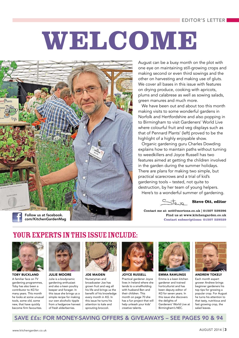 Kitchen Garden Magazine Preview Pages