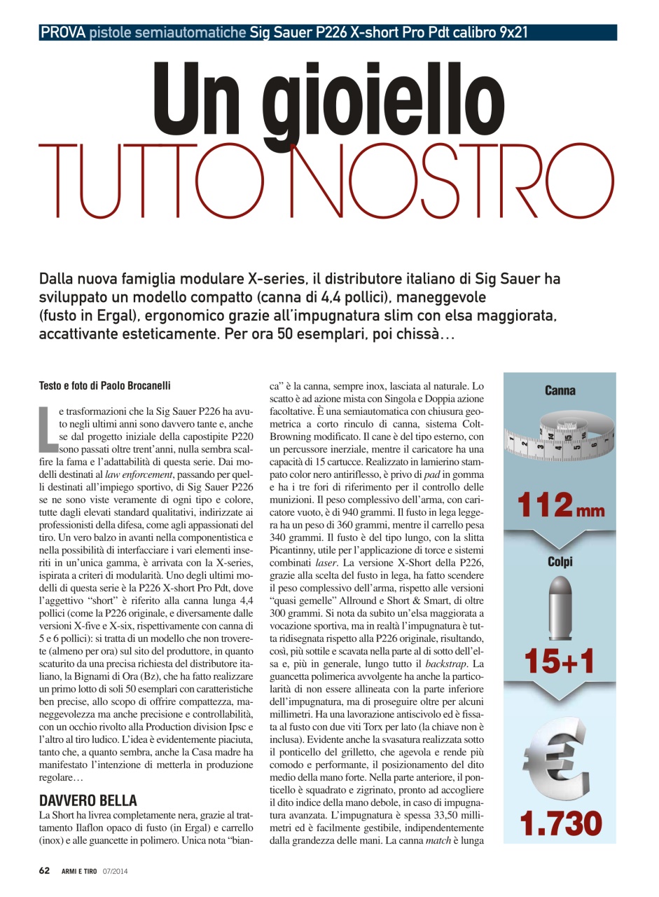 Armi E Tiro Preview Pages