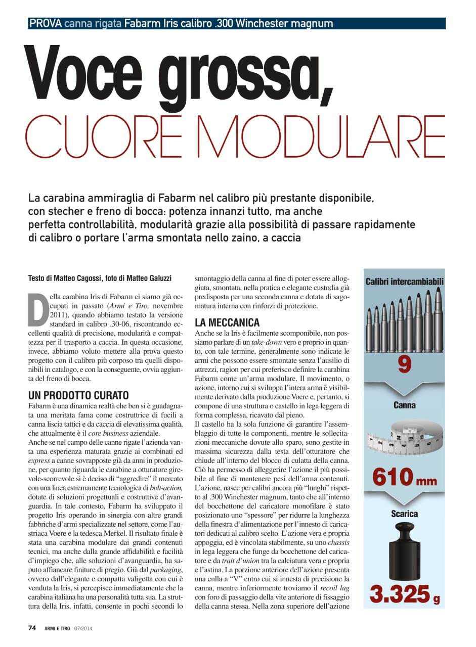 Armi E Tiro Preview Pages