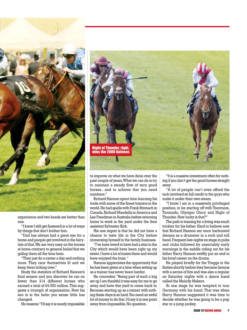 Racing Ahead Preview Pages