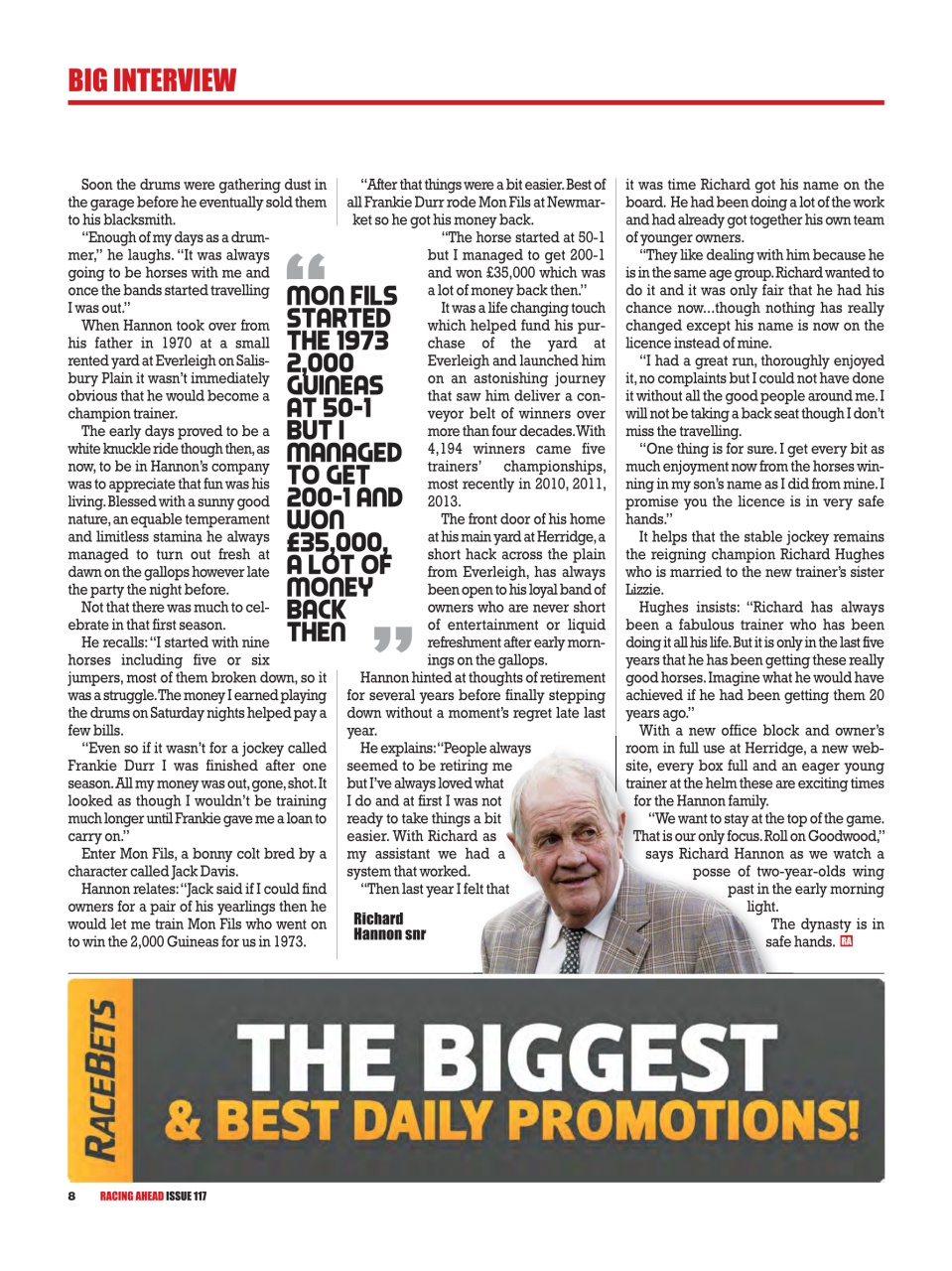 Racing Ahead Preview Pages