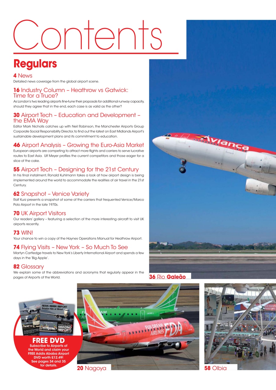 Airports of the World Preview Pages