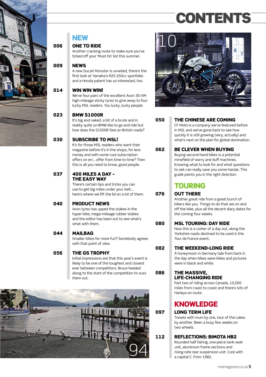 Motorcycle Sport & Leisure Preview Pages