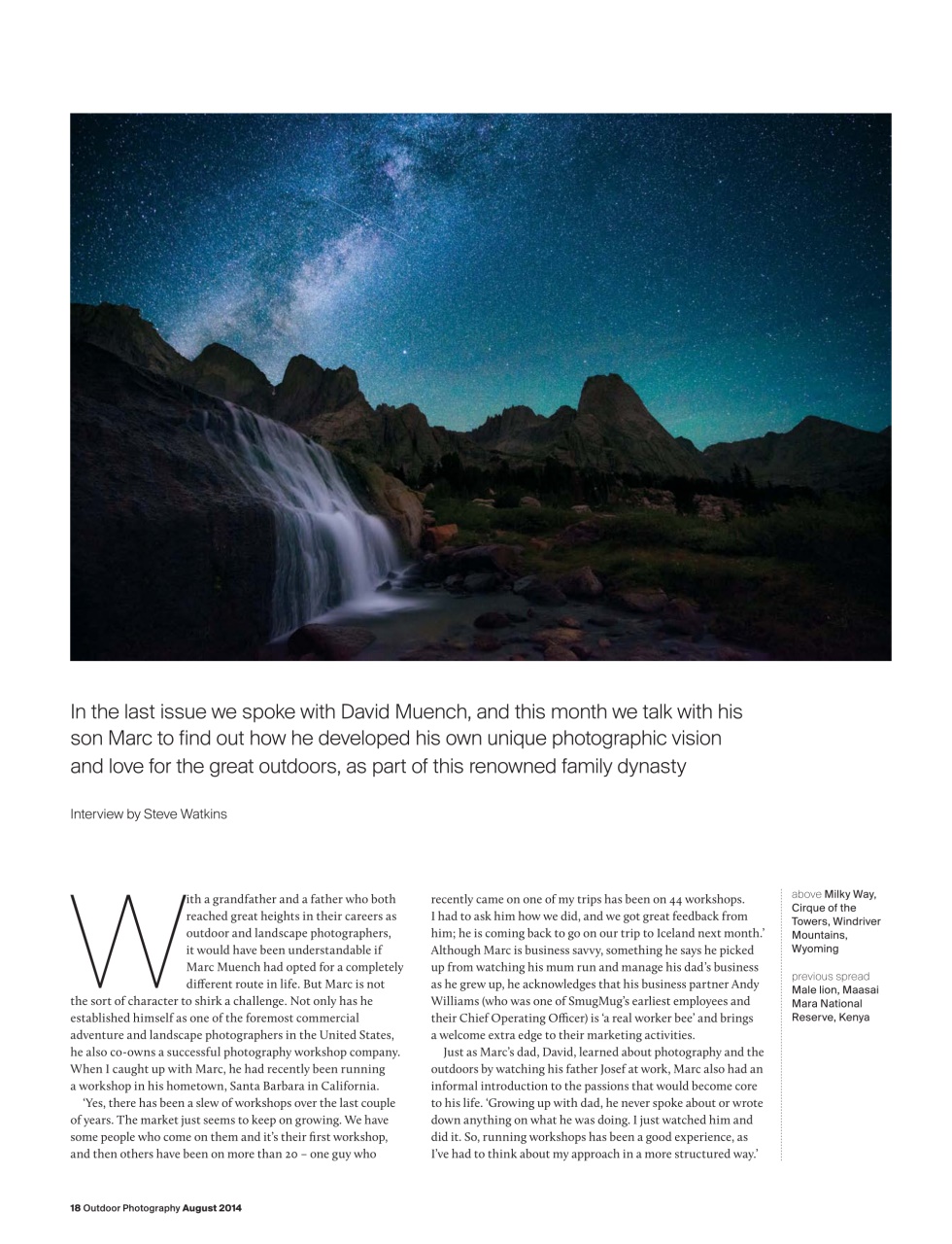 Outdoor Photography Preview Pages