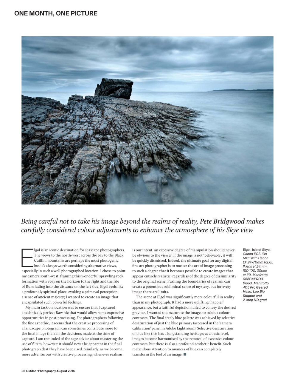 Outdoor Photography Preview Pages