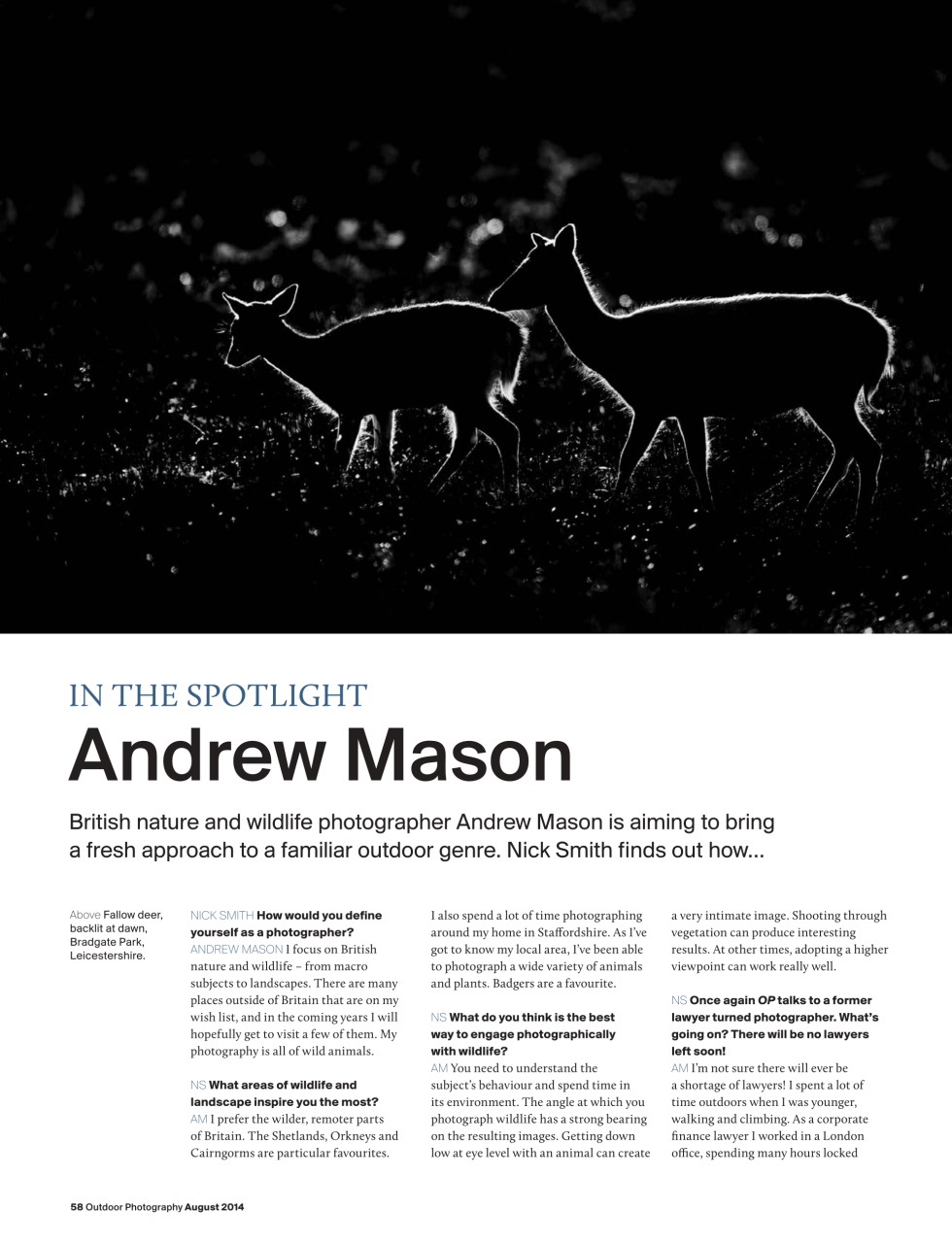 Outdoor Photography Preview Pages