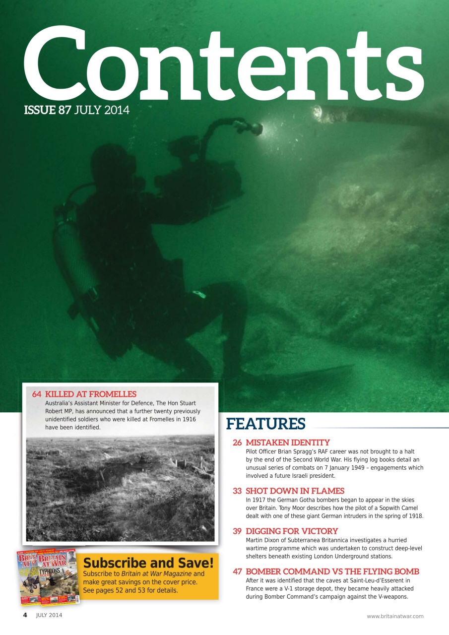 Britain at War Magazine Preview Pages