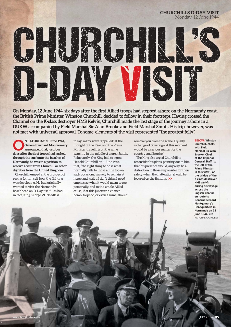 Britain at War Magazine Preview Pages