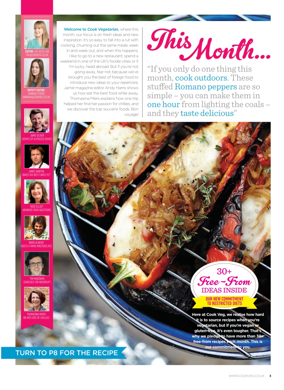 Veggie Magazine Preview Pages