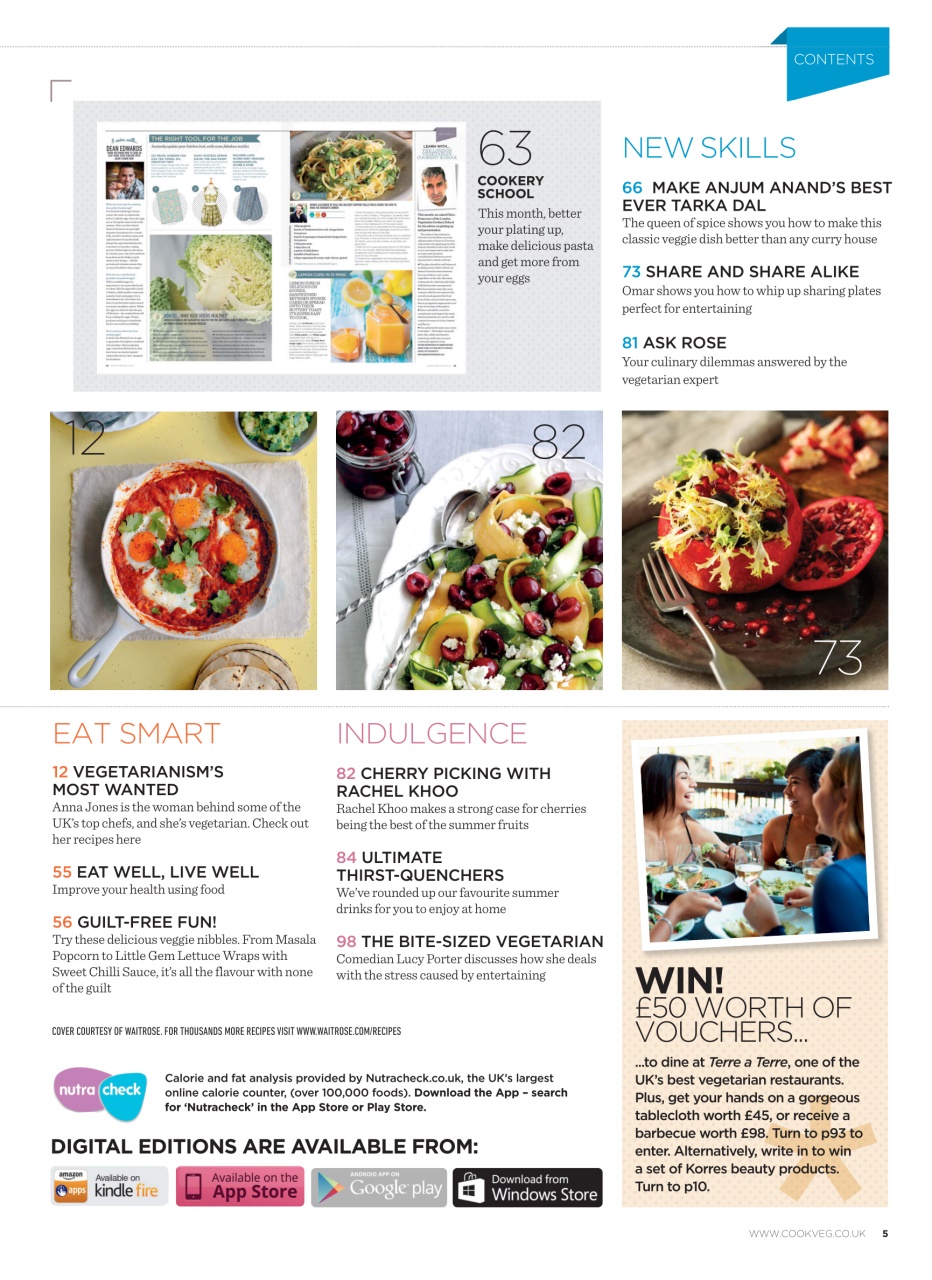 Veggie Magazine Preview Pages